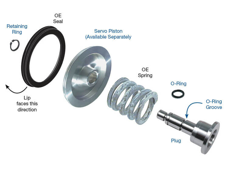 47RE, 48RE Rear Servo Piston Plug(Pin)